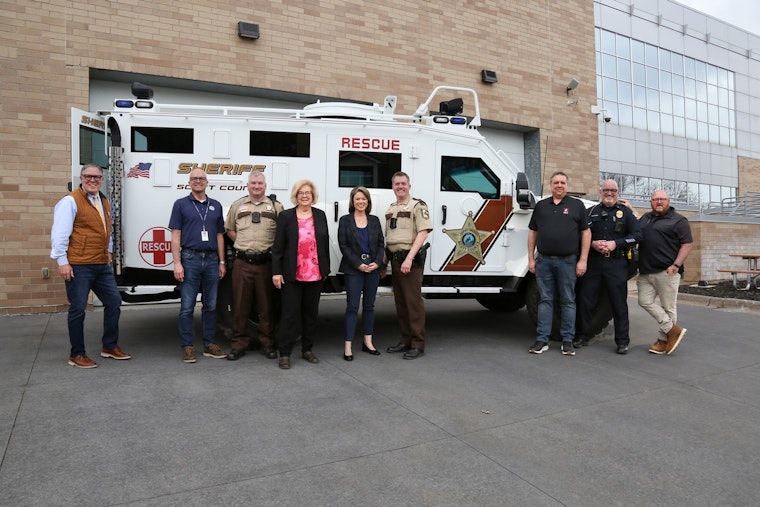 Scott County Sheriff's Office Upgrades Fleet with Federally Funded All-Terrain Rescue Vehicle