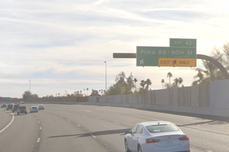 Scottsdale's Loop 101 Southbound Off-Ramp at Frank Lloyd Wright Blvd Closes for Two Months