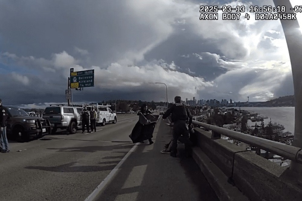 Seattle Police and Washington State Patrol Display Compassion on Ship Canal Bridge During Mental Health Crisis Intervention