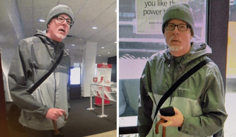 Seattle Police Seek Public's Help to Identify Suspect in Downtown Attempted Bank Robbery