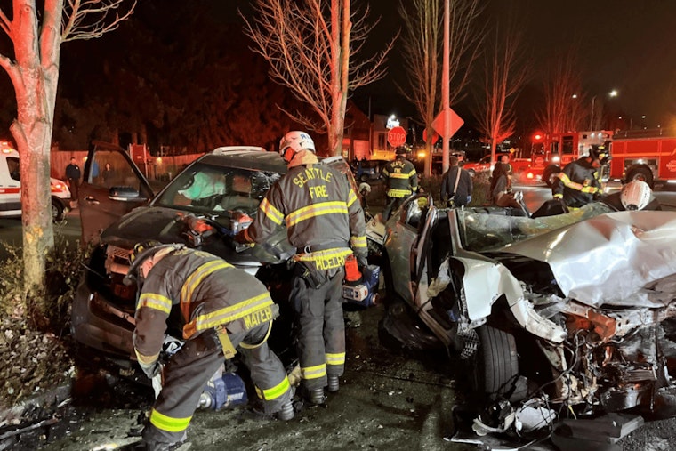 Seattle Street Race Ends in Tragic Crash as 8 Hospitalized, Driver Accused of Vehicular Assault and DUI