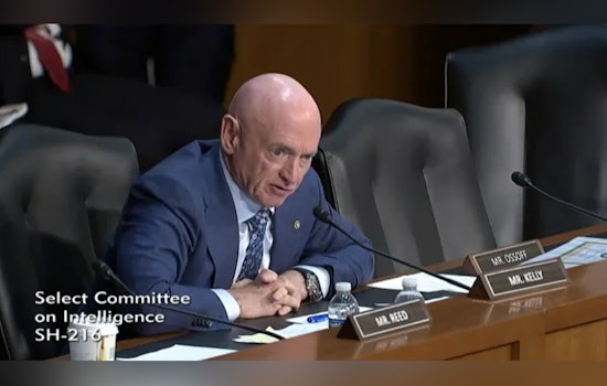 Senator Mark Kelly Questions Intelligence Officials on Secure Communication Practices Amidst Signal Chat Concerns