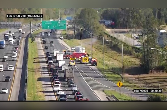 Serious Injuries and Major Delays on I-95 Near CR-210 After Semi-Truck Collision