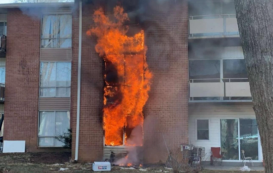 Seven Rescued, Two Hospitalized Following Morning Apartment Fire in Greenbelt, Maryland