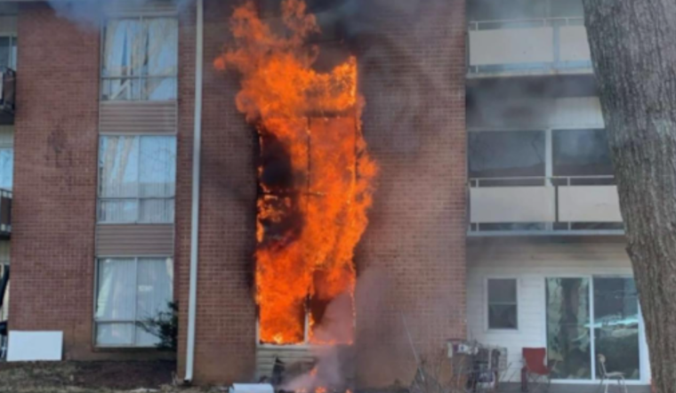 Seven Rescued, Two Hospitalized Following Morning Apartment Fire in Greenbelt, Maryland