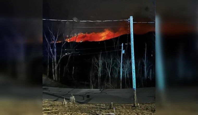 Sevier County Battles Multiple Wildfires, Evacuations Underway Amid Wind-Fueled Spread
