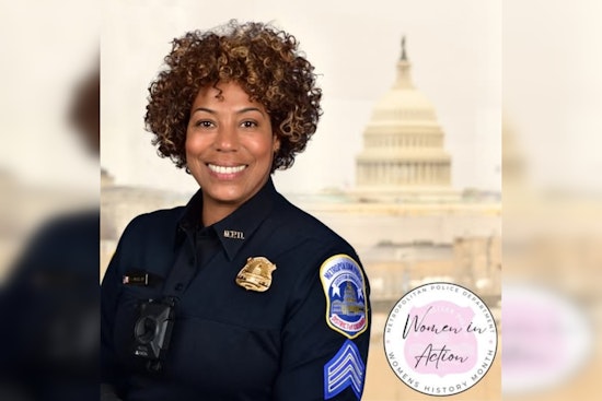 Sgt. Judy Gautreaux Celebrated by Washington Metropolitan Police for Pioneering Role During Women's History Month