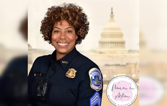 Sgt. Judy Gautreaux Celebrated by Washington Metropolitan Police for Pioneering Role During Women's History Month