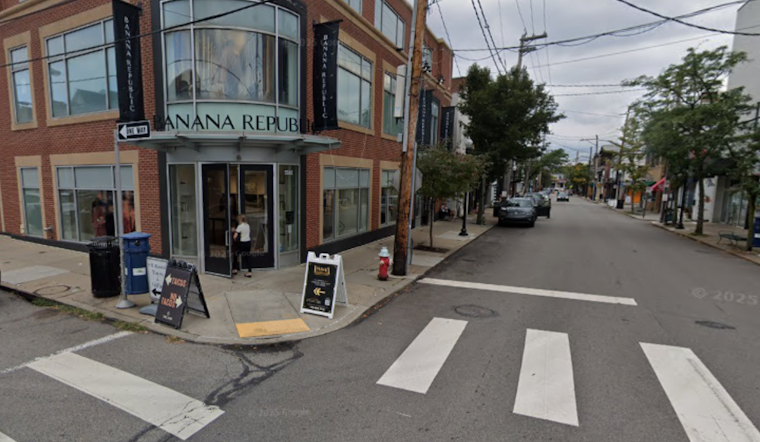 Shadyside's Walnut Street Faces Retail Shifts with Closure of Banana Republic Amid Local Optimism