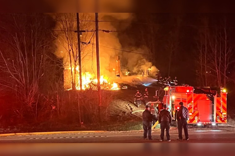 Shelby County Firefighters Battle Blaze, Highway 51 Partially Reopened After Early Morning Fire in Millington