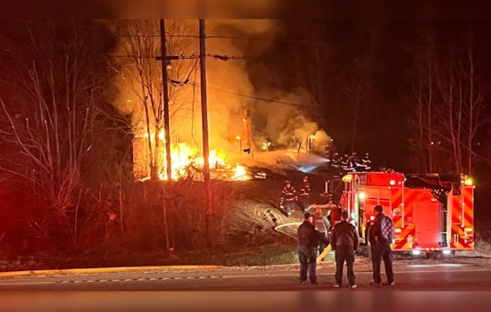 Shelby County Firefighters Battle Blaze, Highway 51 Partially Reopened After Early Morning Fire in Millington