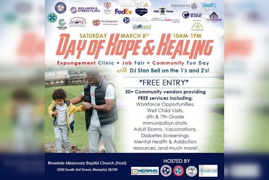 Shelby County Offers Expungement Services During Day of Hope & Healing Event in Memphis