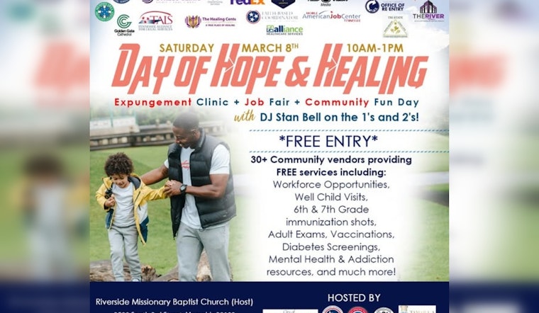 Shelby County Offers Expungement Services During Day of Hope & Healing Event in Memphis