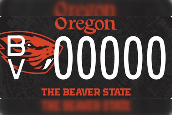 Show Your Beaver Pride: OSU Launches Specialty License Plate to Support Athletics in Oregon