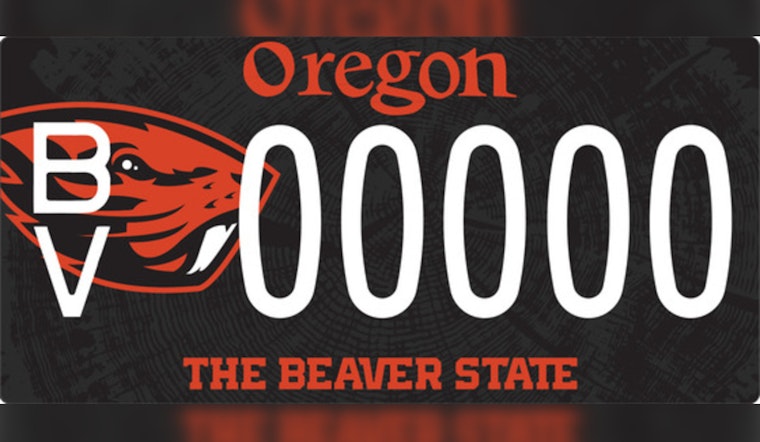 Show Your Beaver Pride: OSU Launches Specialty License Plate to Support Athletics in Oregon