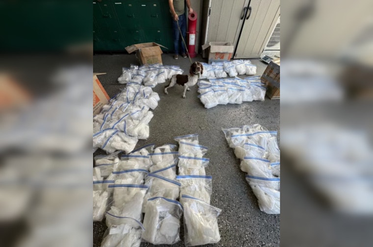 South Gate Police Seize Over 300 Pounds of Meth Valued at $1 Million; K-9 Unit Key in Major Drug Bust Near Los Angeles