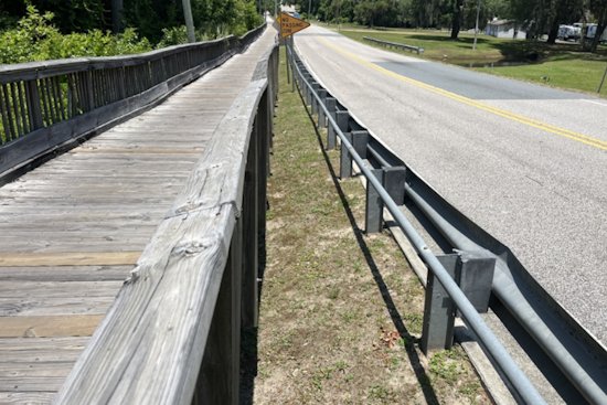 South Lake Trail Boardwalk in Lake County to Temporarily Close for Repairs