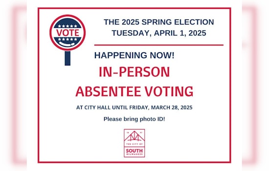 South Milwaukee Encourages Absentee Voting: How to Cast Your Ballot if You Can't Make It on Election Day