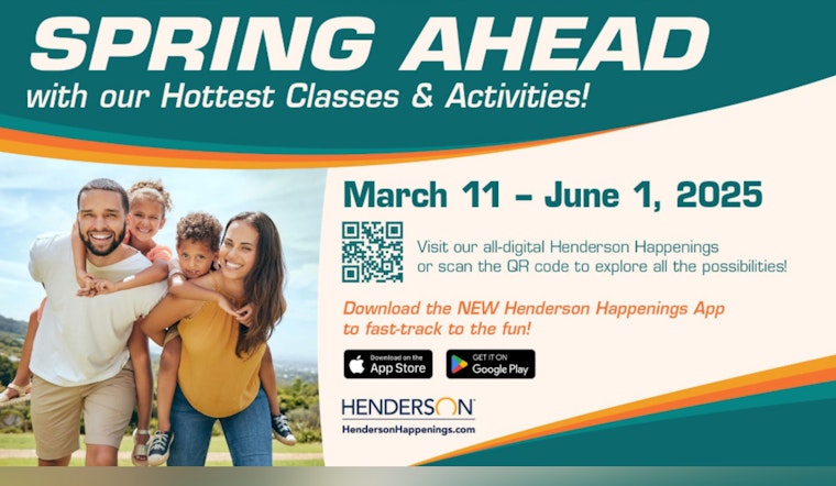 Spring Into Action: Henderson Opens Registration for Seasonal