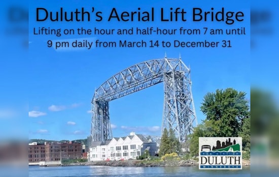 Spring Signals Return of Regular Lift Schedule for Duluth's Aerial Lift Bridge