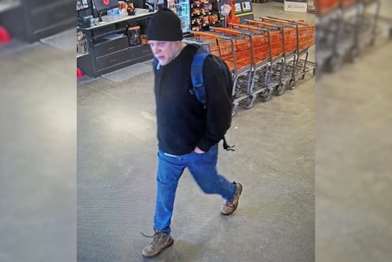 Springfield Police Seek Public's Aid in Identifying Home Depot Theft Suspect on South Arlington Road