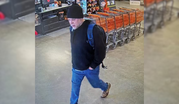 Springfield Police Seek Public's Aid in Identifying Home Depot Theft Suspect on South Arlington Road