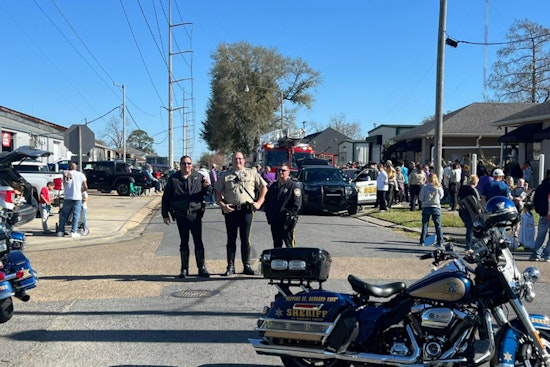 St. Bernard Sheriff Deputies Ensure Safe Mardi Gras Celebrations for Local School Parades