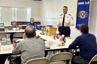 St. Bernard Sheriff's Special Investigations Head Engages Community at Kiwanis Club Meeting