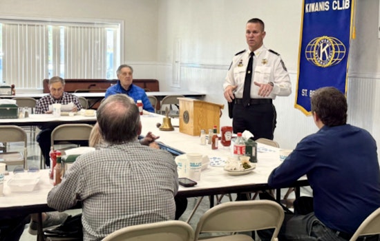 St. Bernard Sheriff's Special Investigations Head Engages Community at Kiwanis Club Meeting