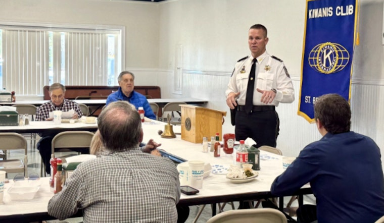 St. Bernard Sheriff's Special Investigations Head Engages Community at Kiwanis Club Meeting