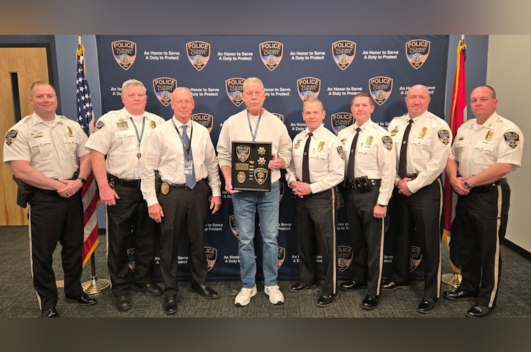St. Charles County Police Department Celebrates Lt. Scott Miller's 38 Years of Service Upon Retirement