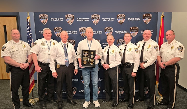 St. Charles County Police Department Celebrates Lt. Scott Miller's 38 Years of Service Upon Retirement