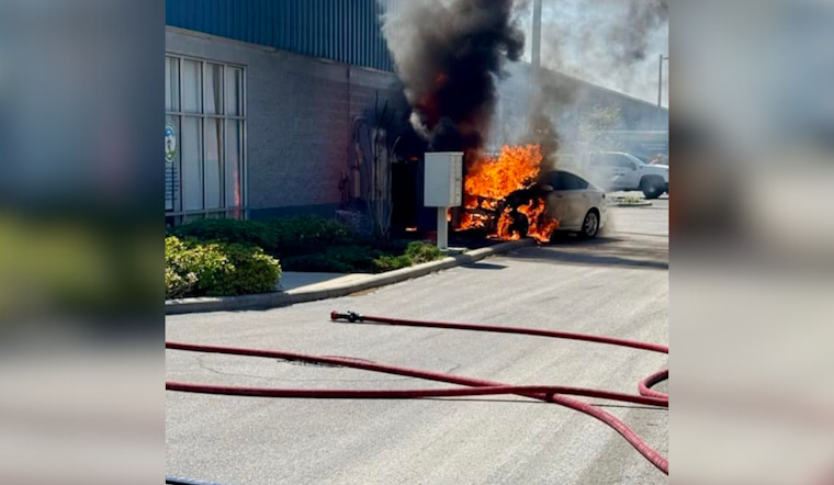 St. Cloud Firefighters Quickly Contain Blaze Sparked by Vehicle Crashing into Transformer, Power Outage Affects Traffic