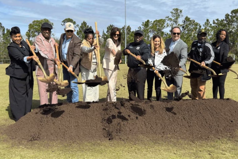 St. Johns County Breaks Ground on Solomon Calhoun Center's Field Upgrade to Synthetic Turf