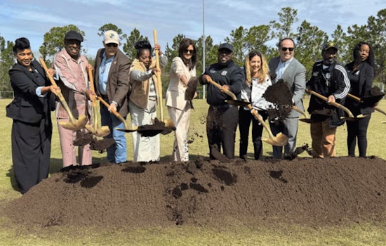 St. Johns County Kicks Off Solomon Calhoun Center Football Field Upgrade to Artificial Turf