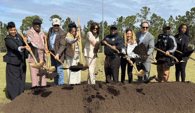 St. Johns County Kicks Off Solomon Calhoun Center Football Field Upgrade to Artificial Turf