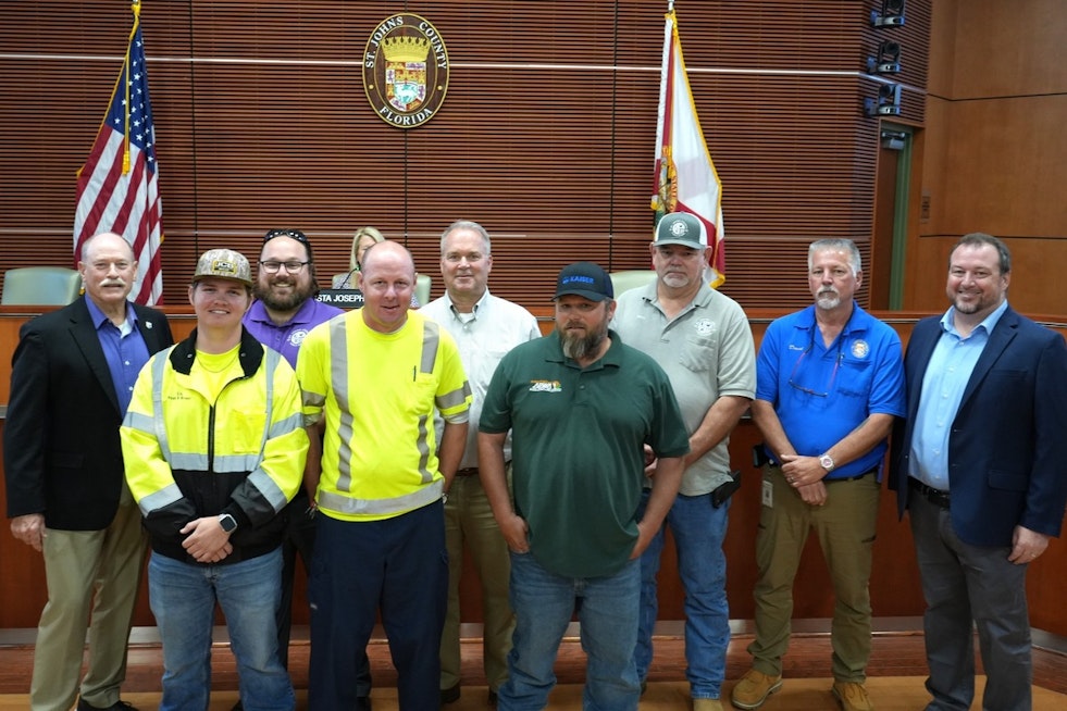 St. Johns County Public Works Team Triumphs at Annual APWA Northeast Florida Branch Equipment Road-eo