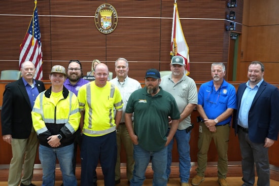 St. Johns County Public Works Team Triumphs at Annual APWA Northeast Florida Branch Equipment Road-eo