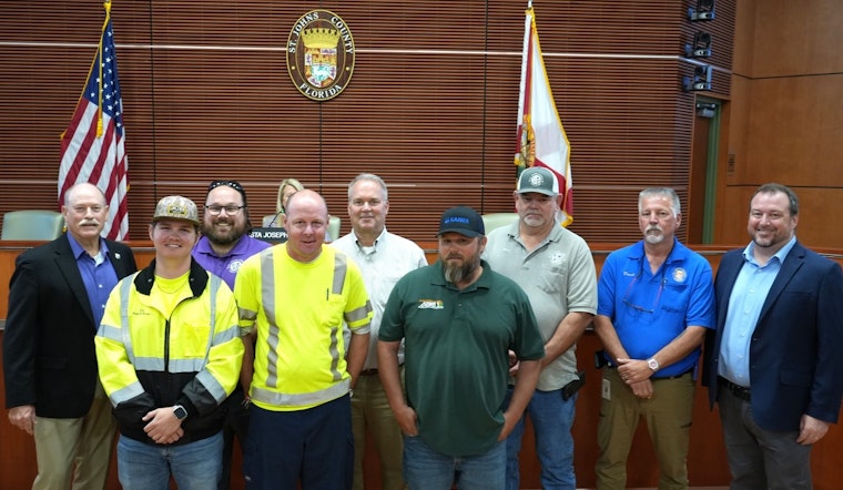 St. Johns County Public Works Team Triumphs at Annual APWA Northeast Florida Branch Equipment Road-eo