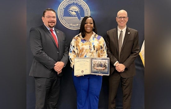 St. Johns County Sheriff's Office Analyst Achieves Milestone at Florida Law Enforcement Academy