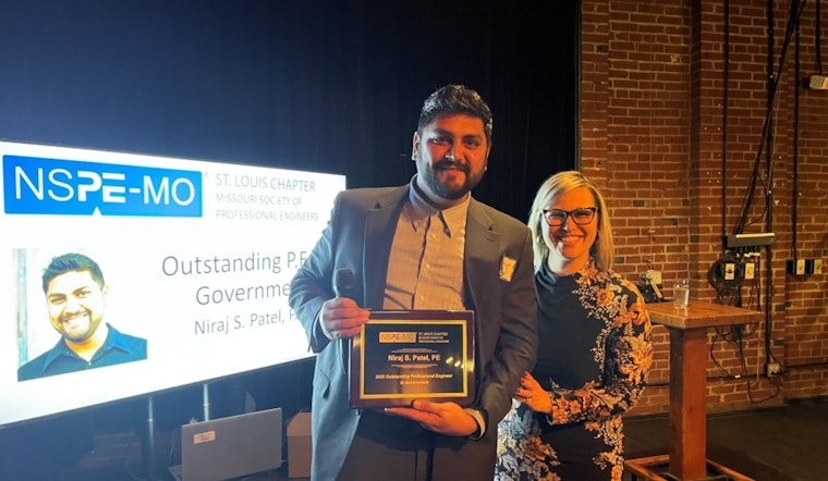 St. Louis Director of Public Utilities Honored with the 2025 Outstanding Professional Engineer in Government Award