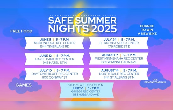 St. Paul Police Department Launches Safe Summer Nights for Community Engagement and Inclusivity