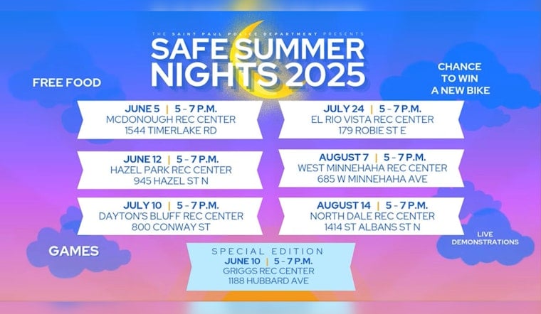 St. Paul Police Department Launches Safe Summer Nights for Community Engagement and Inclusivity