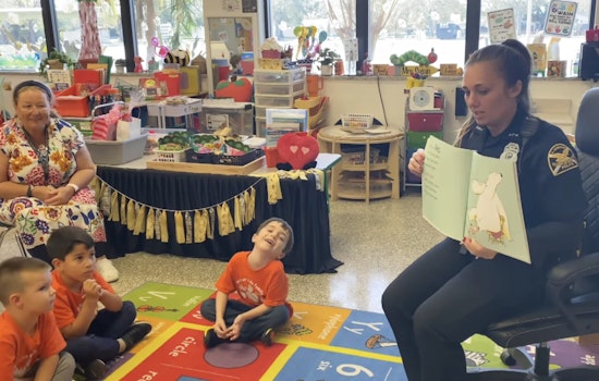 St. Petersburg Officers Foster Literacy and Community Ties with Officer Friendly Book Club Initiative