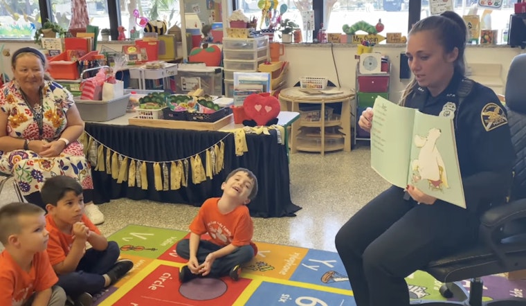 St. Petersburg Officers Foster Literacy and Community Ties with Officer Friendly Book Club Initiative