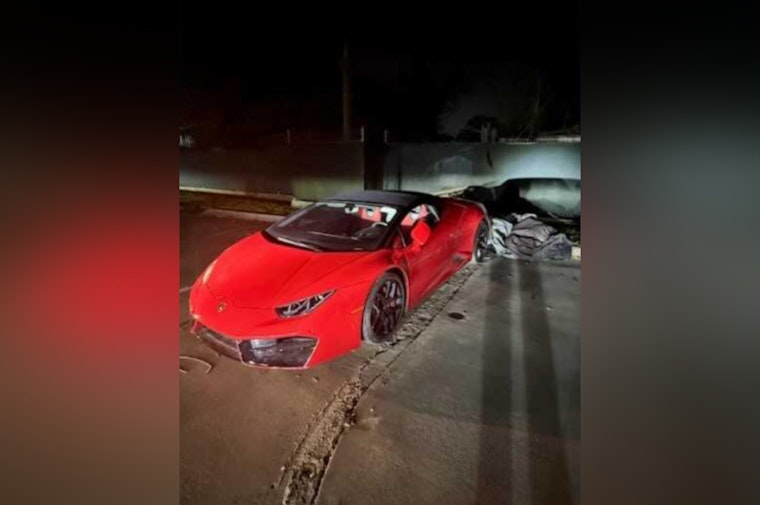 Stolen Lamborghini Huracán Found Abandoned on Houston Street, Harris County Sheriff Seeks Tips