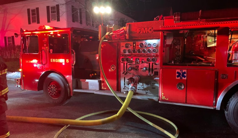 Sudbury Firefighters Quell Kitchen Blaze at Lotus Blossom Restaurant on Route 20, No Injuries Reported