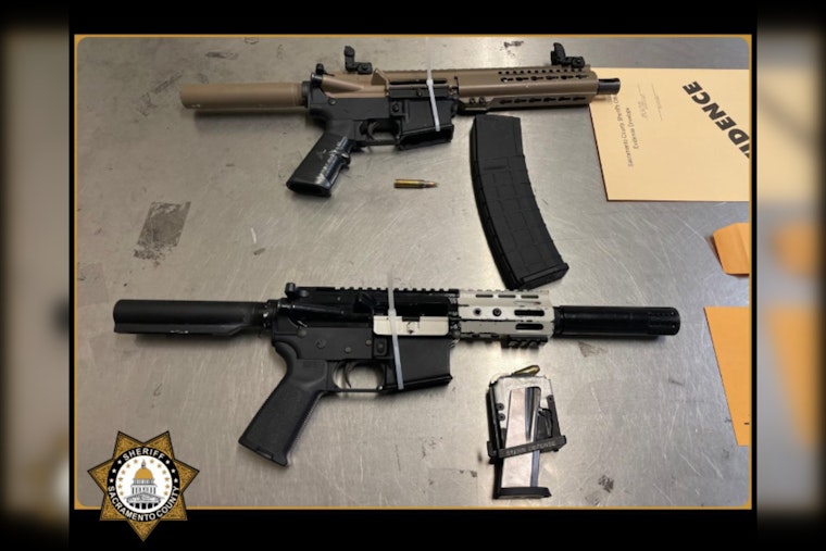 Suspect Detained and Illegal Firearms Seized Following South Sacramento Chase and Crash