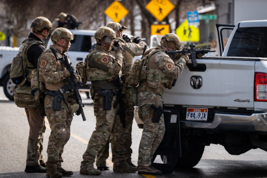 Suspect Peacefully Surrenders After Standoff with SWAT in Salt Lake City
