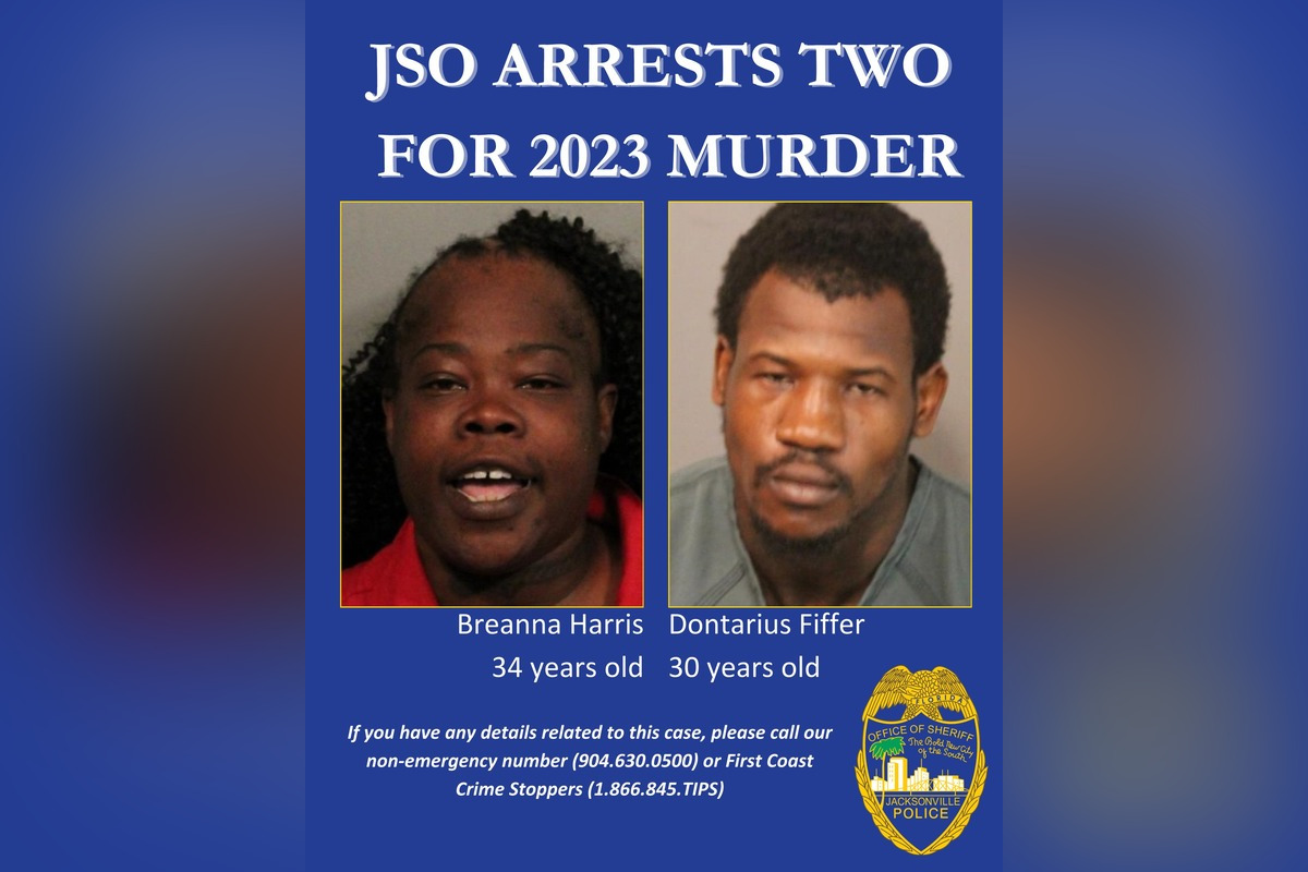 Suspects Arrested in 2023 Jacksonville Murder Case After Intensive